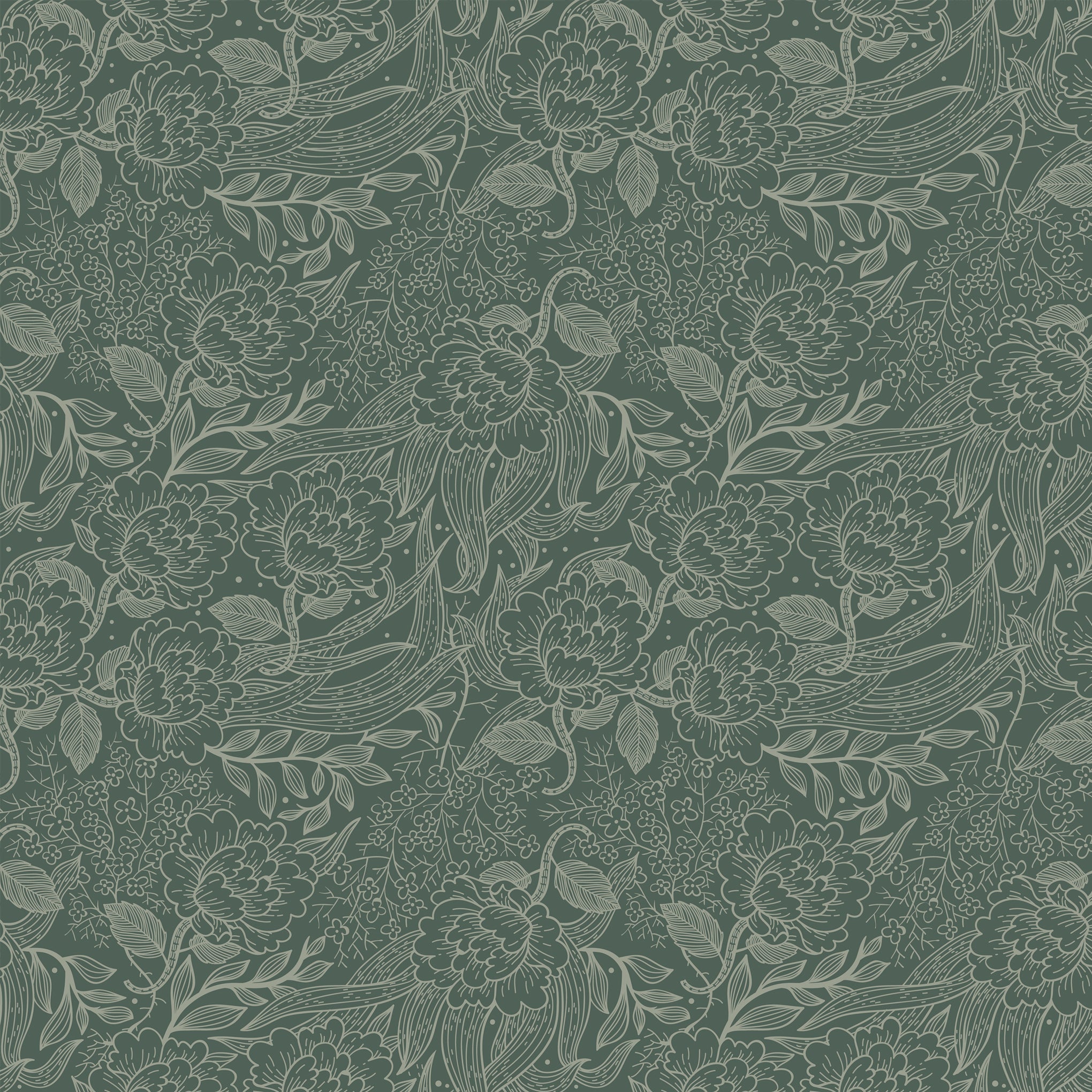 Peony in Pine
