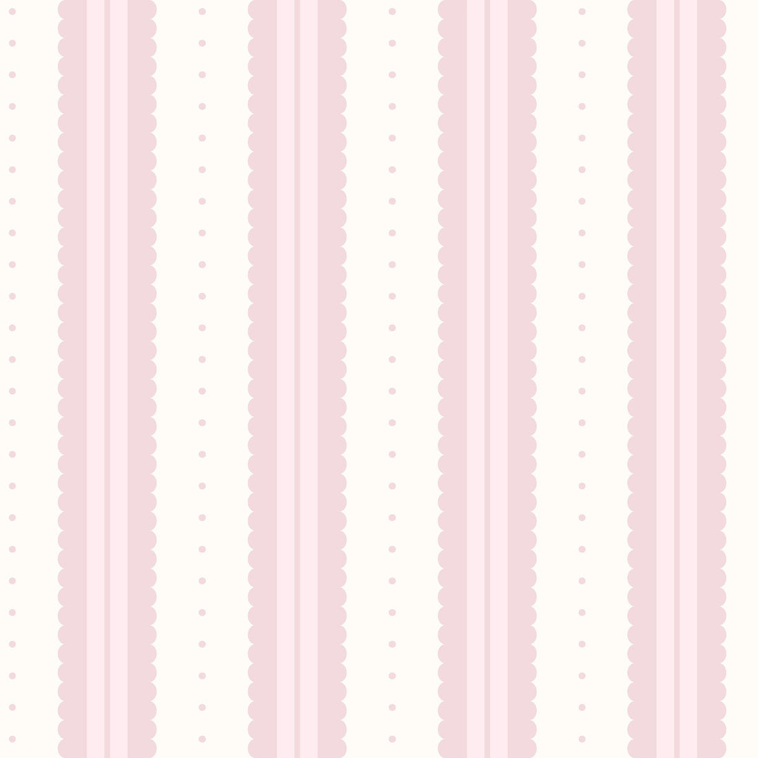 Petal Soft Scallops (Pink) Wallpaper