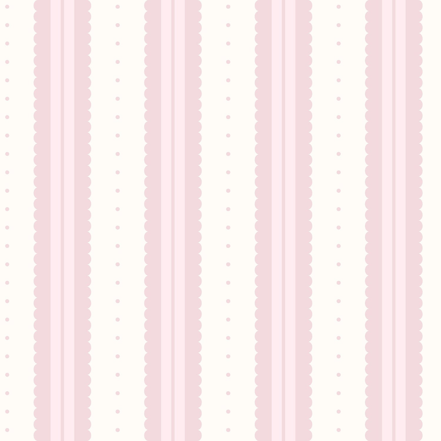 Petal Soft Scallops (Pink) Wallpaper