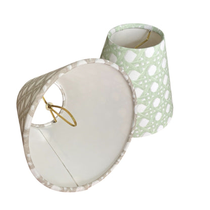 Brown Rattan Sconce Shade in Sally