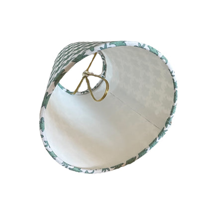 Green Sconce Shade in Petal Party