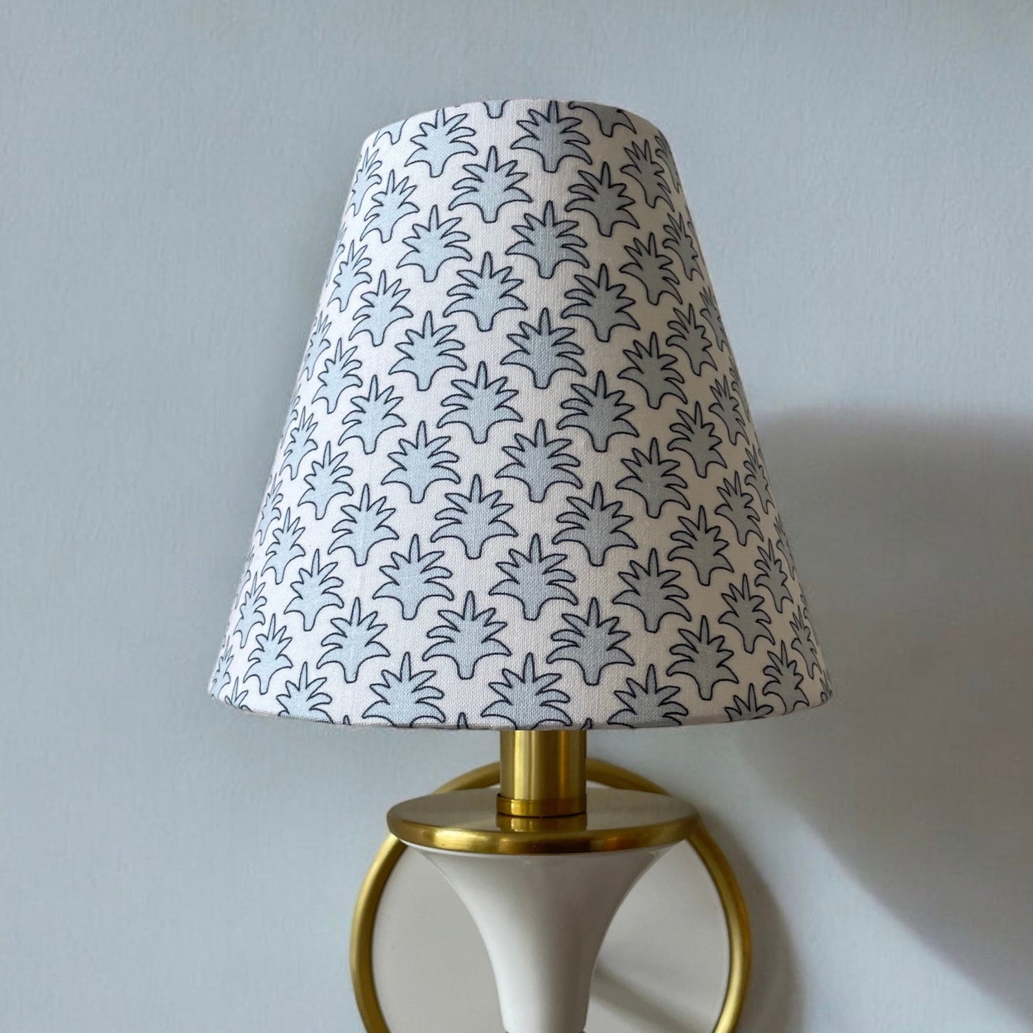 Blue Sconce Shade in Whitney
