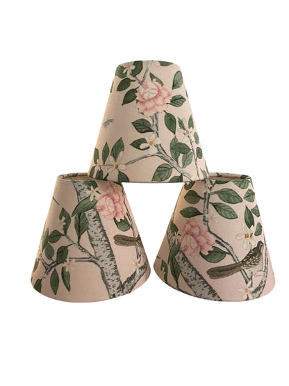 Chinoiserie Floral Sconce Shade in Elsie&