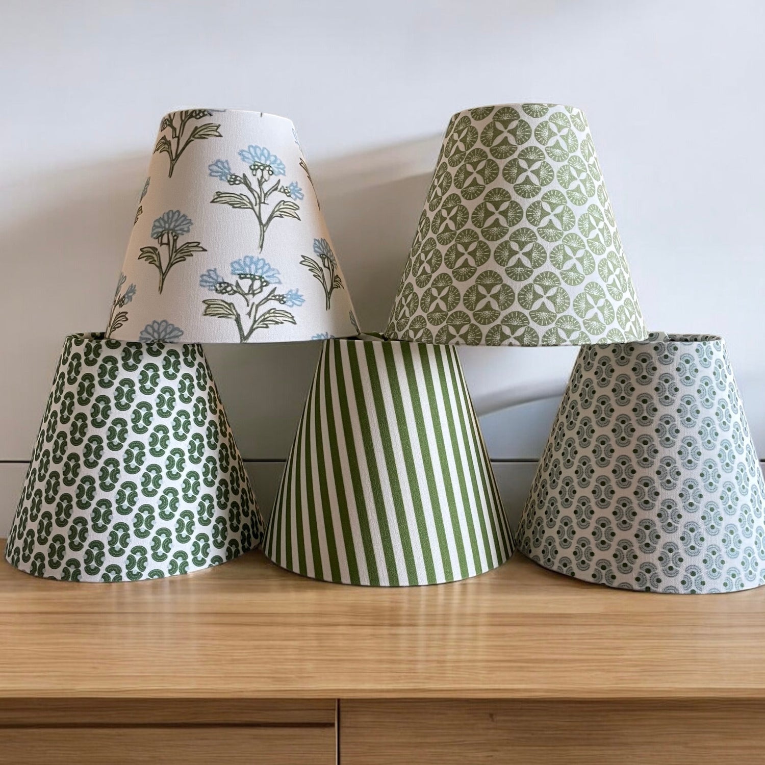 Green Sconce Lamp Shade in Armada