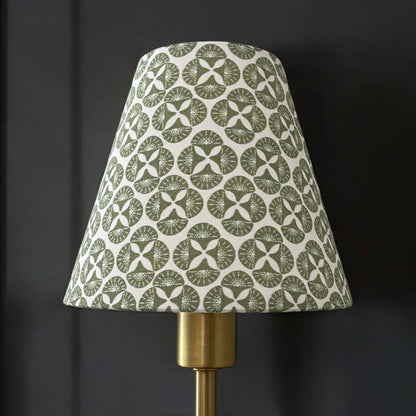Green Sconce Shade in Sea Star