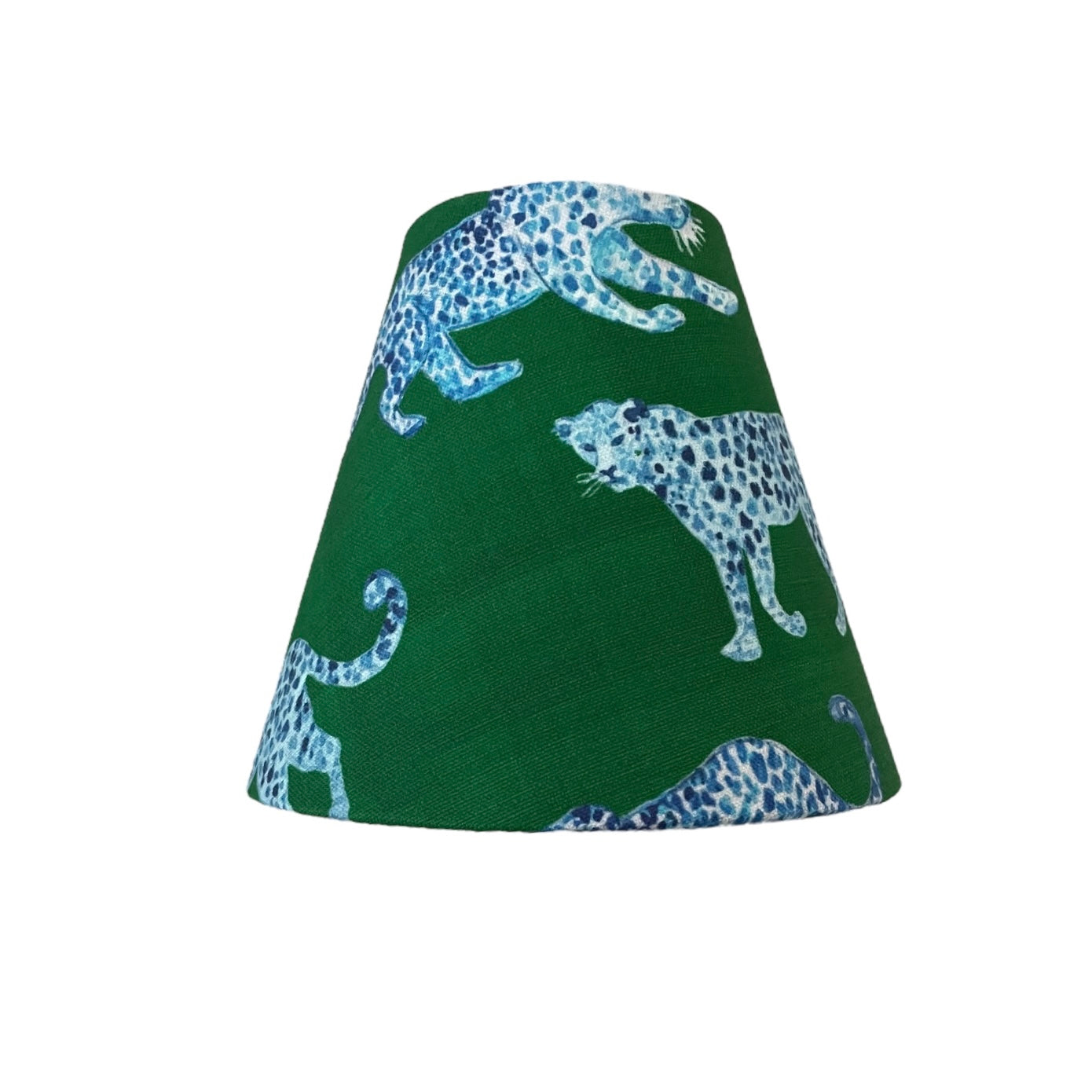 Cheetah Print Lampshade in Green
