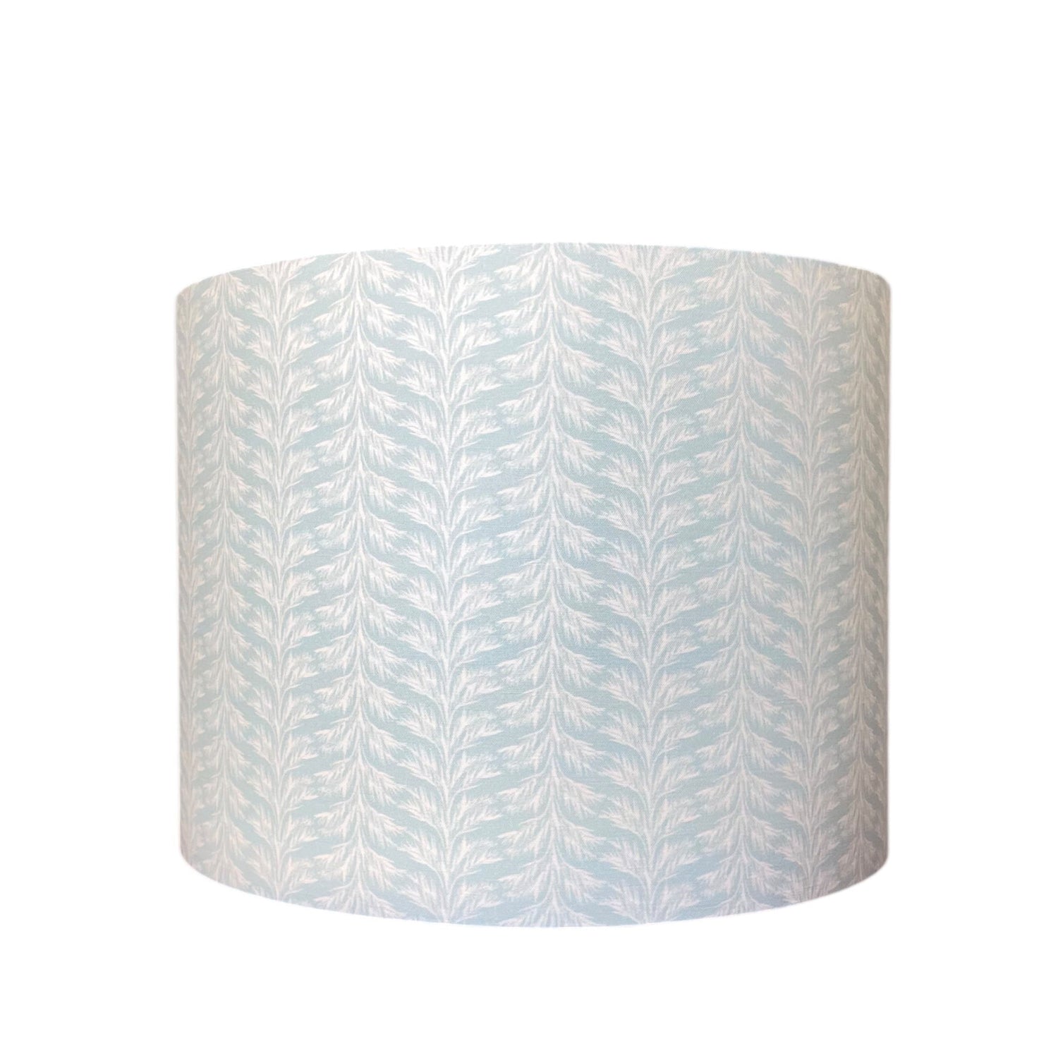 Blue Coastal Lampshade in Sabal Stripe