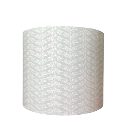 Blue Coastal Lampshade in Sabal Stripe