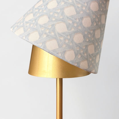 LED Lamp Shade Cover  | Blue Rattan