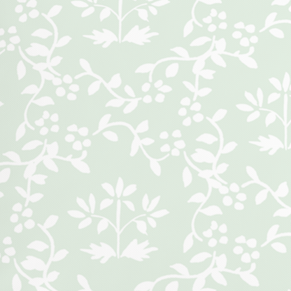 Green Floral Pillow in Primrose