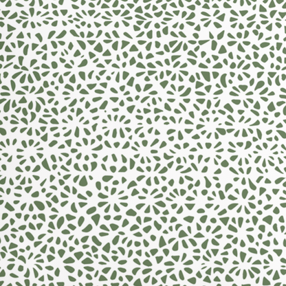 Modern Green Pillow in Tesselle
