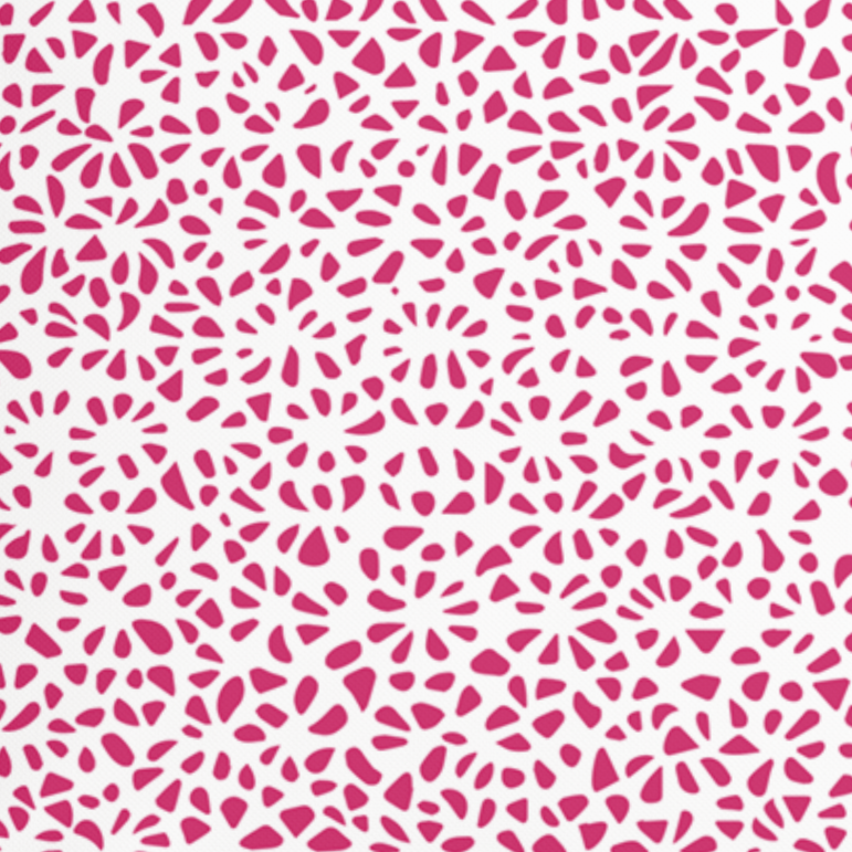 Modern Pink Pillow in Tesselle