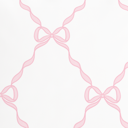 Pink Bow Pillow in Windsor