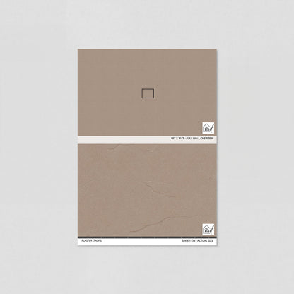 Plaster (Taupe) Wallpaper