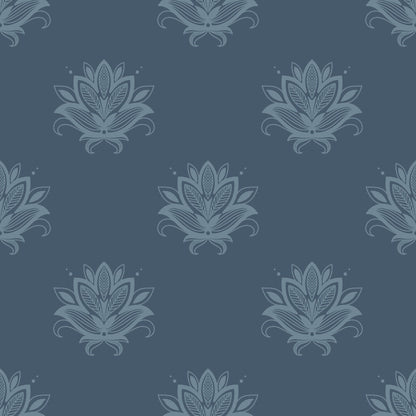 Prairie Hymn (Blue) Wallpaper