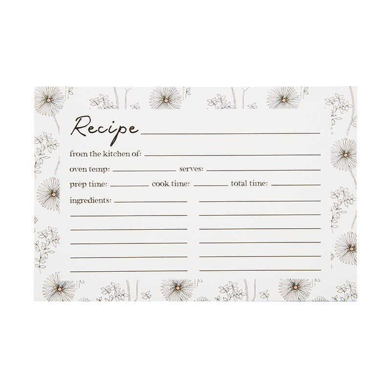 NIGHT &amp; DAY BLUSH Recipe Cards
