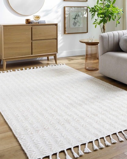 Anelia Ivory Area Rug - Clearance