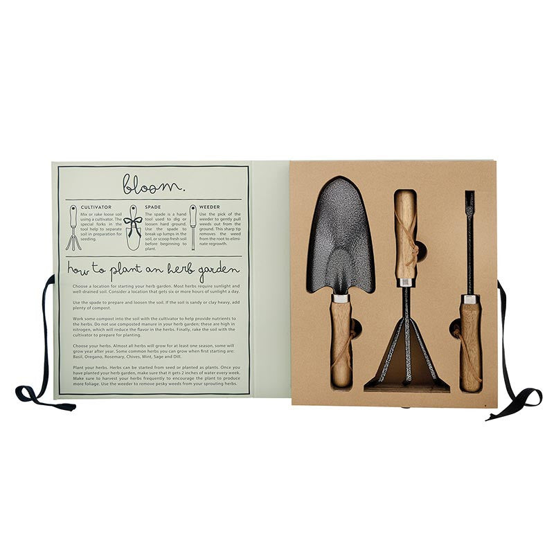 Garden Tool Set Book Box - Live Love Grow