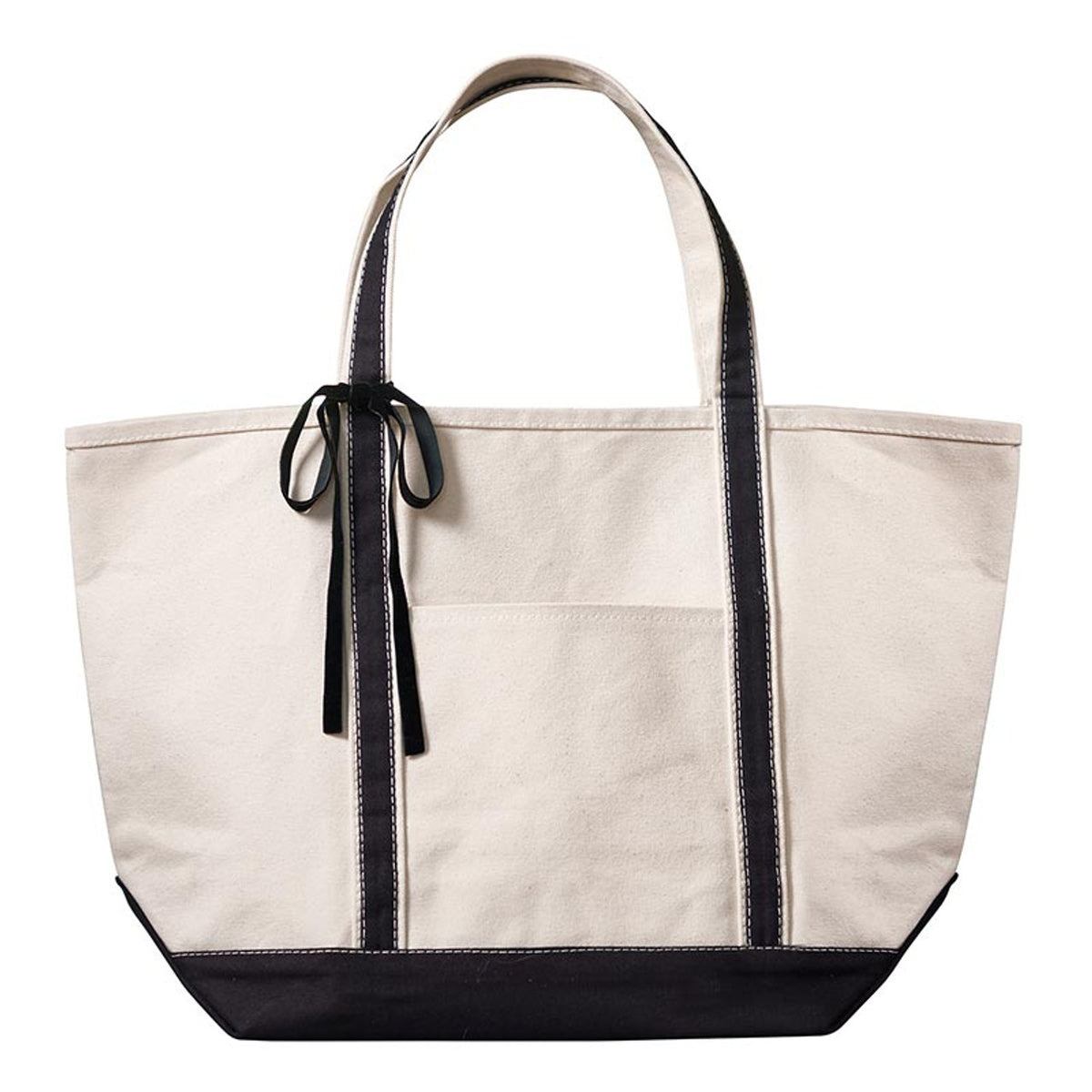 Bow Luxe Canvas Tote - Large