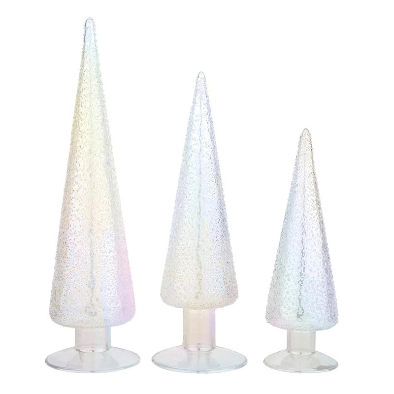 Luster Glass Tree - Set of 3