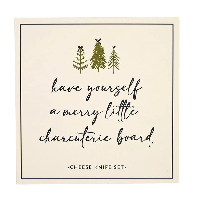 Bow Charcuterie Cheese Knives - Little Christmas