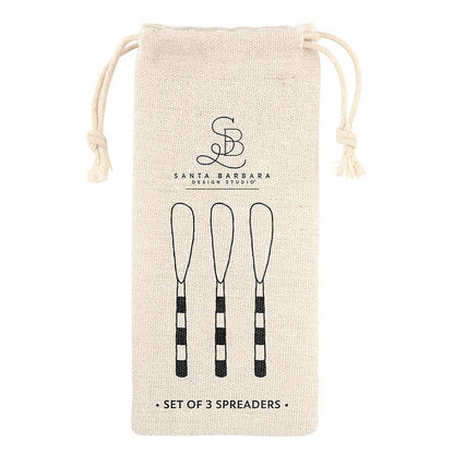 Striped Spreaders - Set of 3
