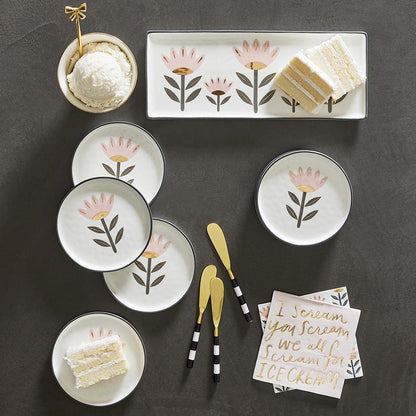 Ceramic Tray - Flowers