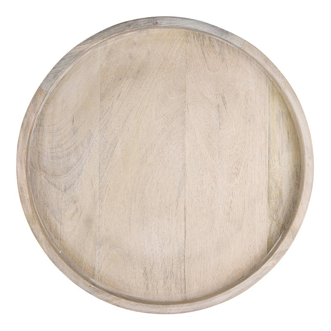 Bleached Mango Wood Lazy Susan