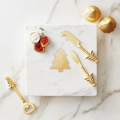 Marble Serving Board - Tree