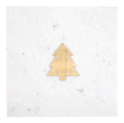 Marble Serving Board - Tree