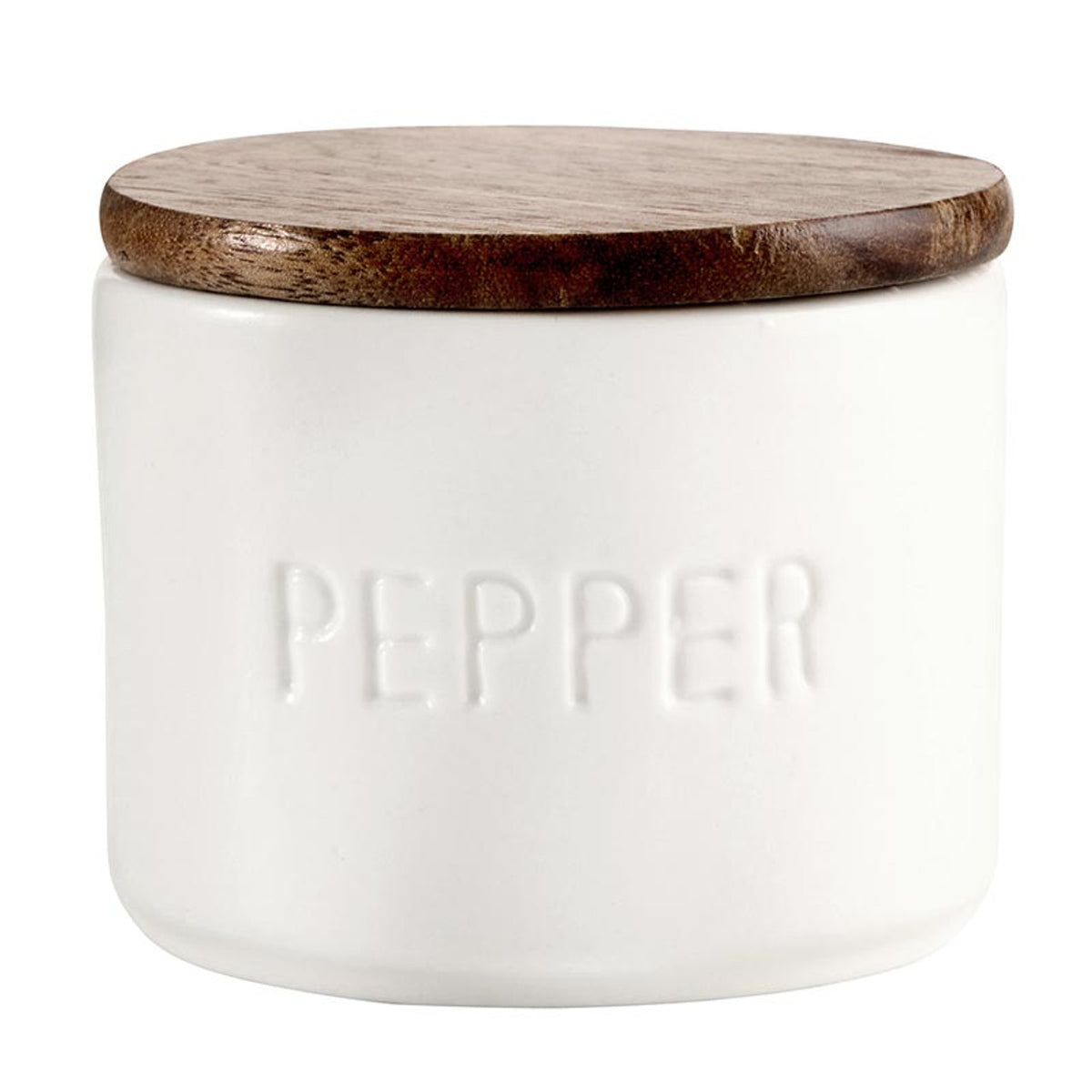Ceramic Salt + Pepper Set