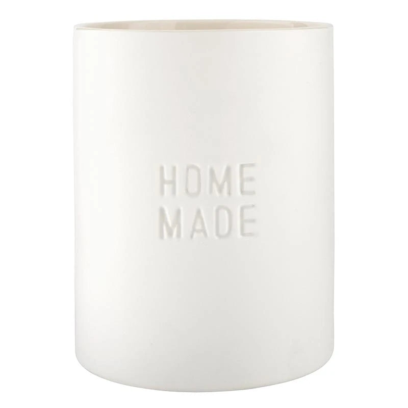 Face to Face Ceramic Utensil Holder - Home Made