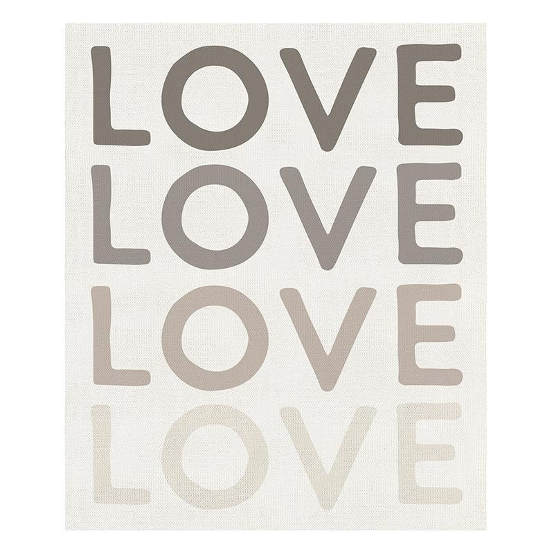 Face to Face Luxe Throw - Love