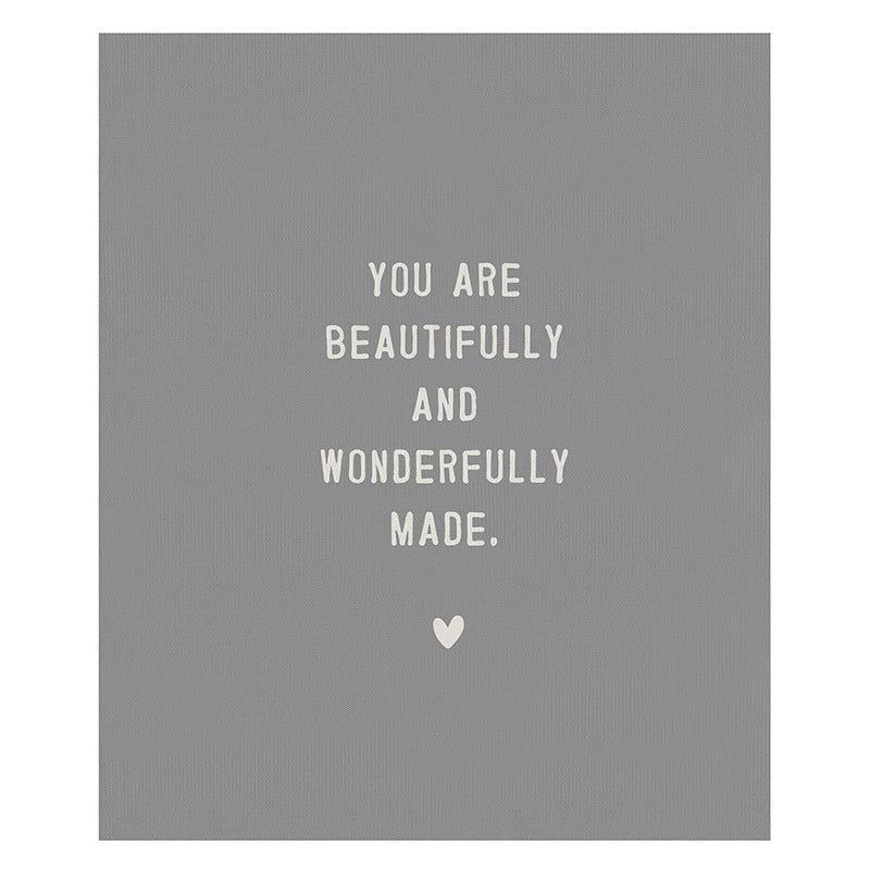 Luxe Throw - You Are Beautifully and Wonderfully Made