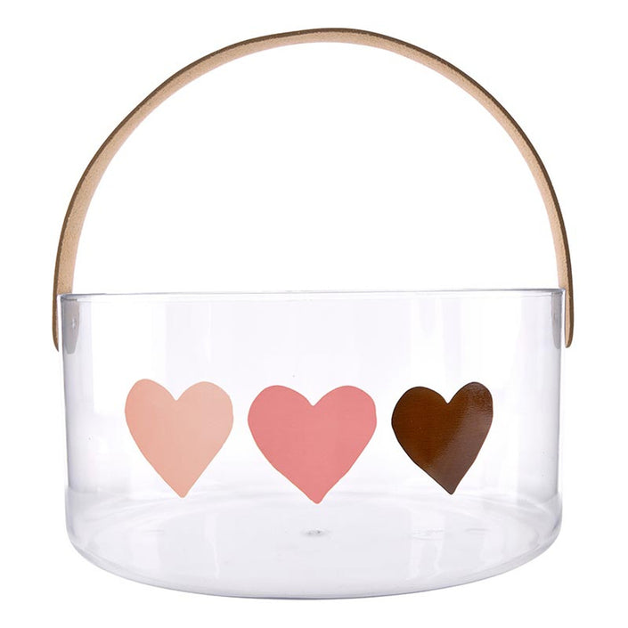 Acrylic Bucket - Hearts