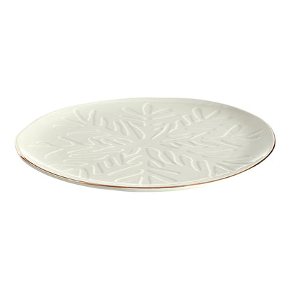 Ceramic Tray - Snowflake
