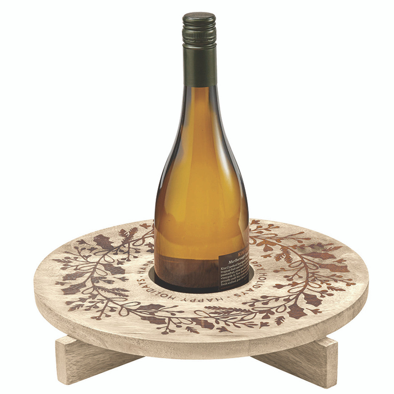 Wine + Cheese Board - Happy Holidays