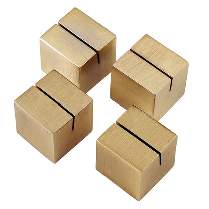 Gold Placecard Holders