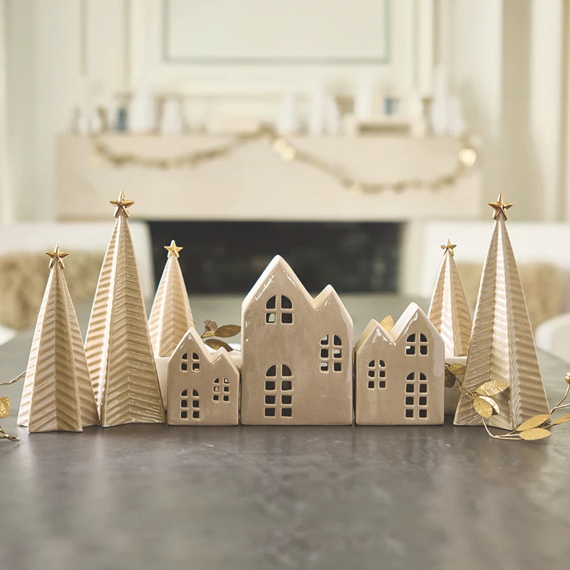 Ceramic House Set