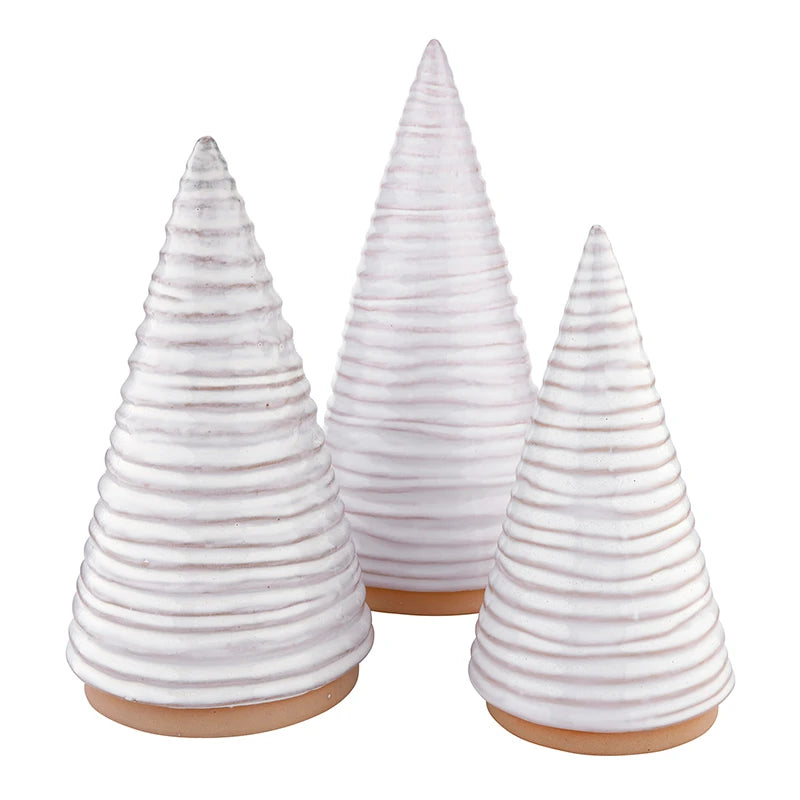 Ceramic Textured Trees