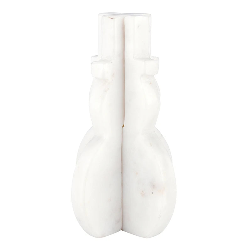 6" Marble Interlock Snowman