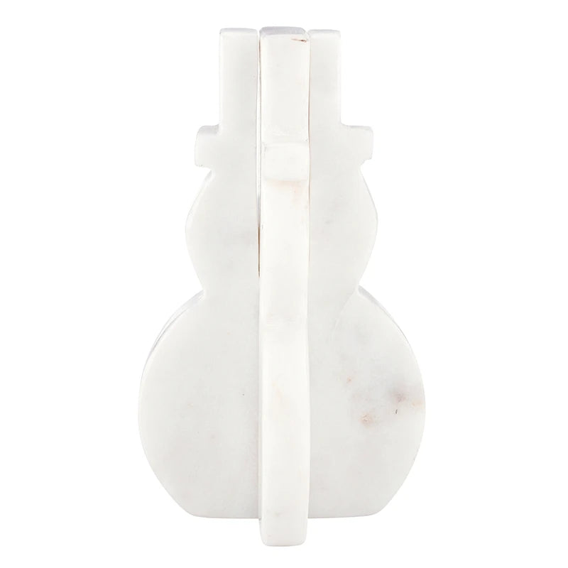 6" Marble Interlock Snowman