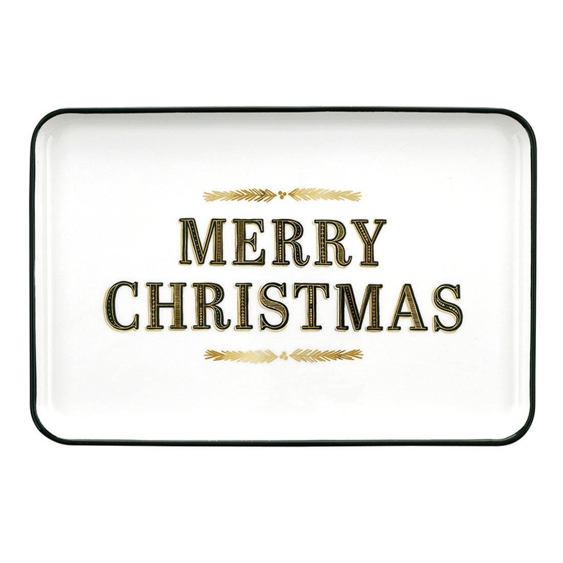 Ceramic Platter - Merry Christmas