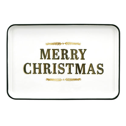 Ceramic Platter - Merry Christmas