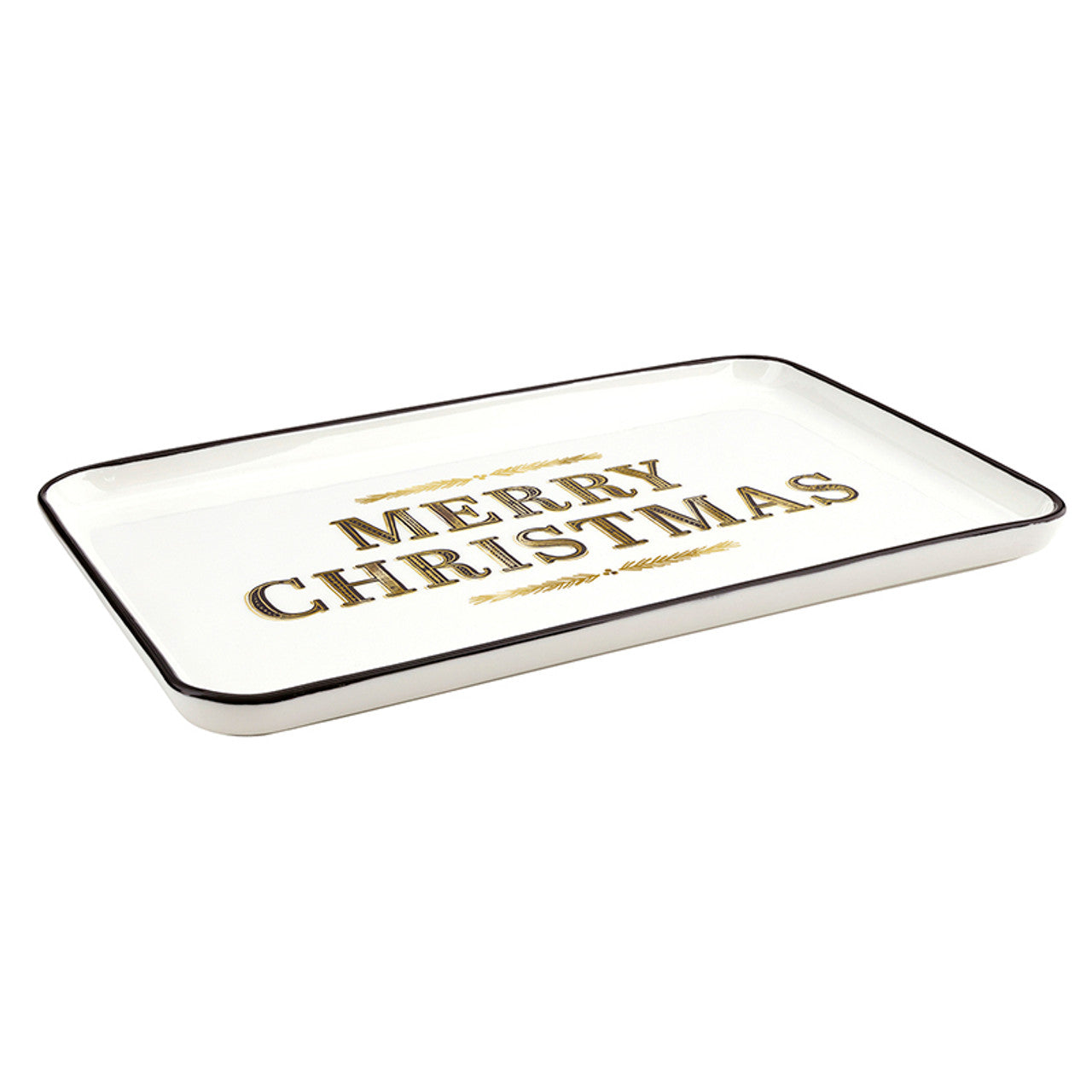 Ceramic Platter - Merry Christmas