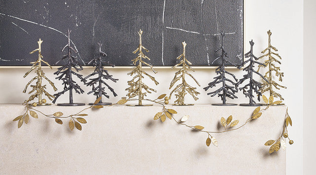 Metal Gold Vine Garland
