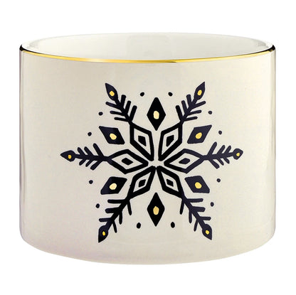 Gold Holiday Dip Bowls Book Box - Ho Ho Ho
