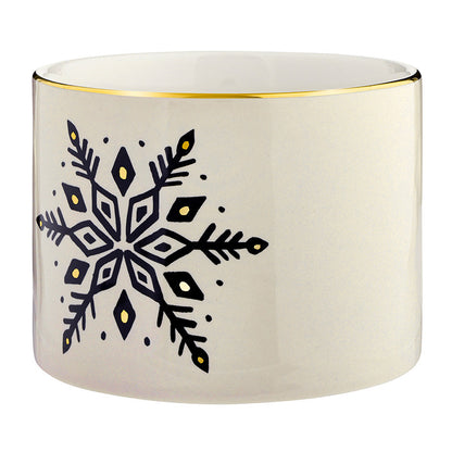 Gold Holiday Dip Bowls Book Box - Ho Ho Ho