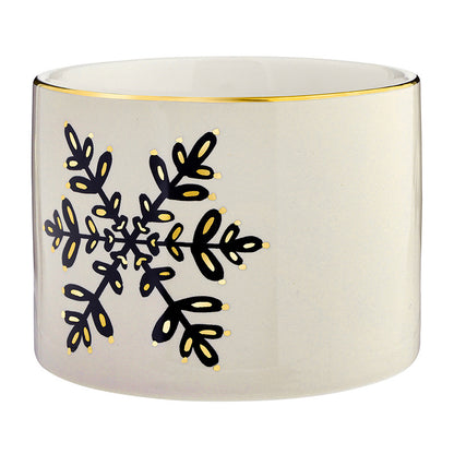 Gold Holiday Dip Bowls Book Box - Ho Ho Ho