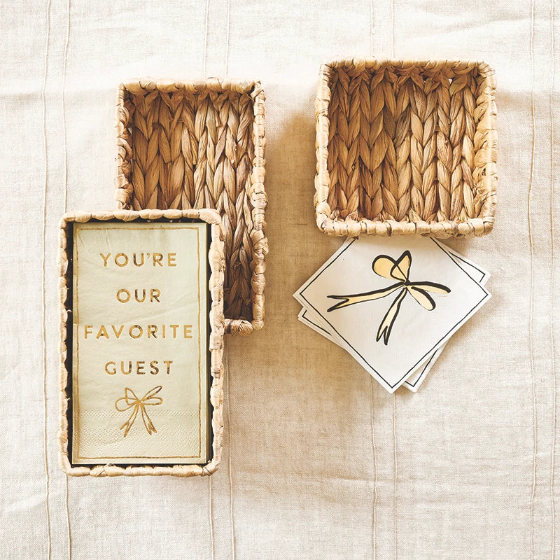 Hyacinth Guest Napkin Holder
